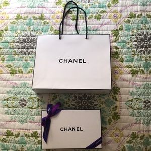 Chanel Shopping Bag and Box